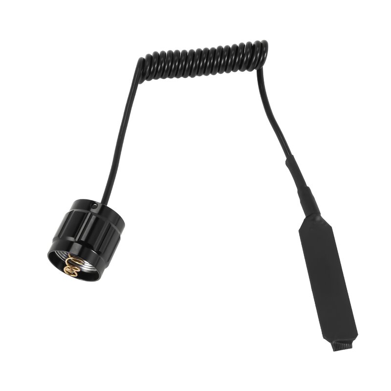 Interruttore del cavo interruttore remoto pulsante per lampada torcia frontale a LED 501B