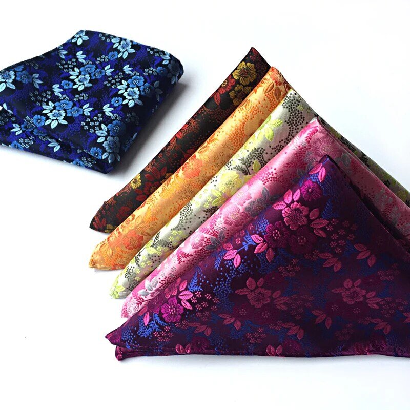 1PC Elegant Mens Pocket Squares Wedding Handkerchiefs Set Fashion Formal Bundle Luxury Unique Silk Feel