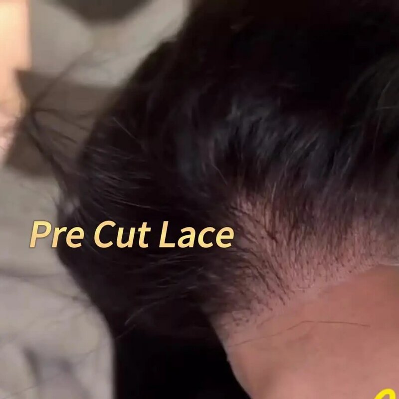 200 Density Body Wave Lace Front Wig - No Glue Needed - Pre Plucked & Cut - Natural Color - Upgraded HD Lace - for Beginners