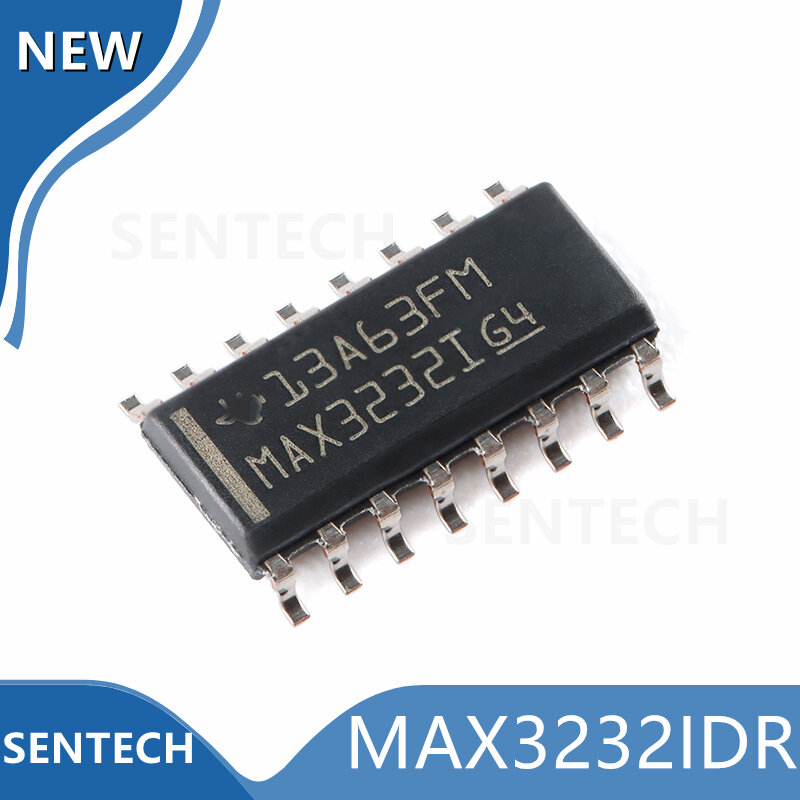 10 pçs/lote novo original MAX3232IDR SOIC-16(MAX3232I)3V a 5.5V multicanal RS-232 linha driver e receptor