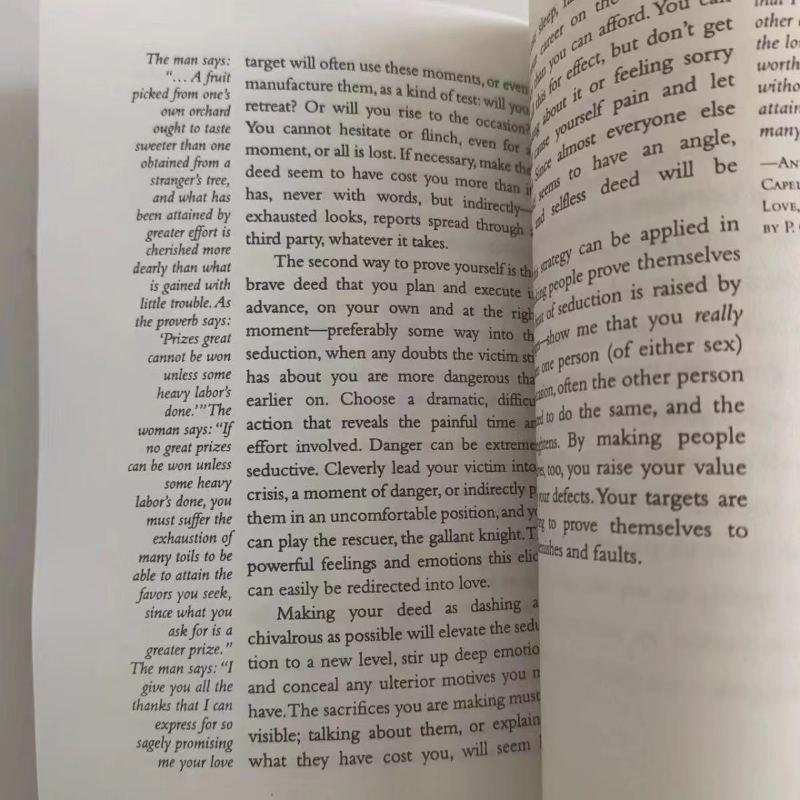Искусство соблазнения Роберта Грина Международная книга-бестселлер английская Мягкая обложка