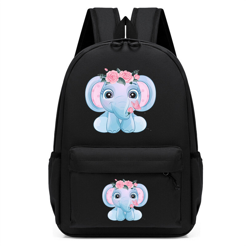 Новый рюкзак, модные школьные сумки с мультипликационным Рисунком Слона, милый детский рюкзак для книг, дорожный рюкзак, милый школьный рюкзак с аниме, модный рюкзак