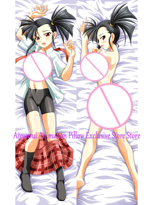 Anime Dakimakura Pillow Case Setsuna Sakurazaki  Sexy and Busty Beautiful Girl Double-Sided Halloween Decoration