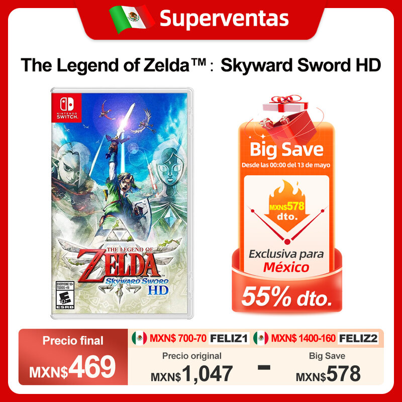 De Legende Van Zelda Hemelwaarts Zwaard Hd Nintendo Switch Game Deals 100% Officiële Originele Fysieke Gamekaart Voor Switch Oled Lite