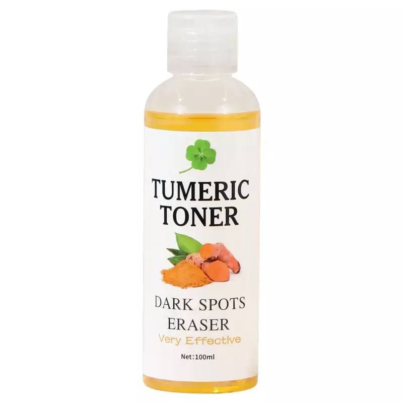 100mL Dark Spots Eraser Turmeric Toner Softening lotion removing black turmeric toner skin care products Facial care