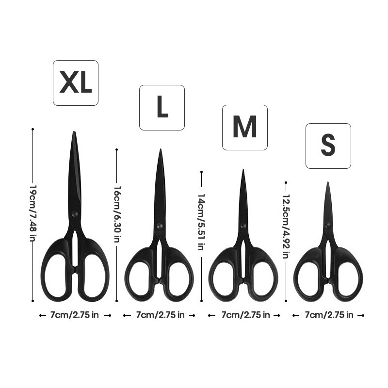 Stainless Steel Scissors,Anti-Rust And Anti-Stick,Handmade Tailoring Domestic Office Stationery,Paper Cut Pruning Sewing ZS-15