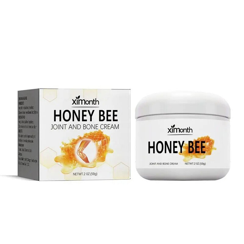 Krim lebah madu tulang sendi menghilangkan peradangan sendi mengurangi nyeri pijat mengurangi nyeri sendi bengkak krim perawatan 59g