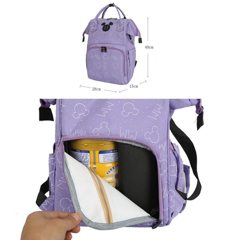 Новый рюкзак для подгузников, мультяшная сумка для детских подгузников «сделай сам», рюкзак высокого качества, вместительная многофункциональная Детская сумка