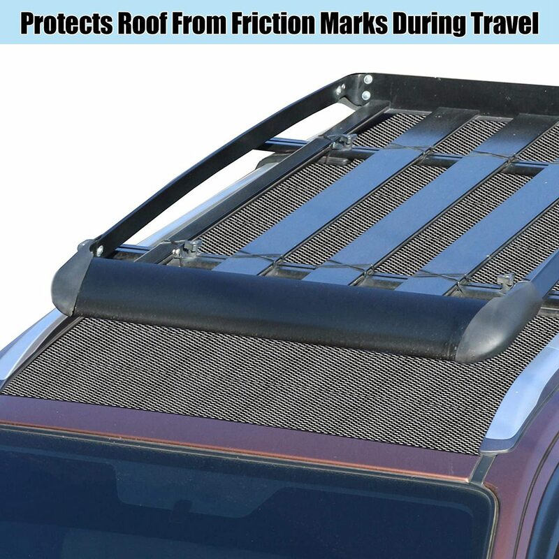 Car Top Roof bagagliaio posteriore SUV Cargo bagaglio bagaglio borsa antiscivolo tappetino cuscino imbottitura tappetini pieghevoli copertura, 100x75cm