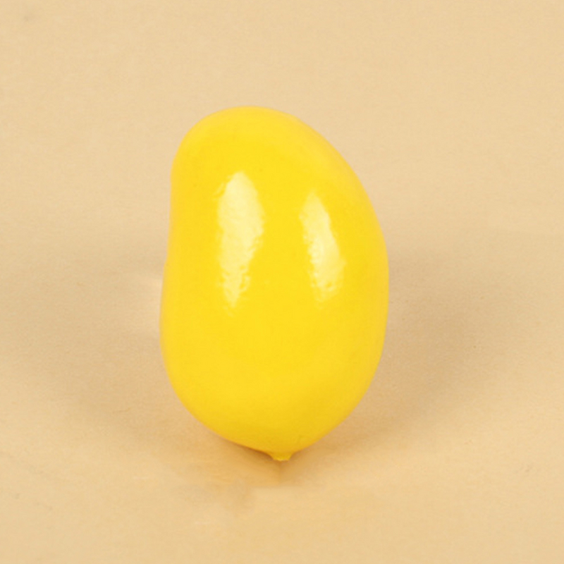 Mini Mangos de simulación de frutas, modelo de utilería para fotos en miniatura, modelos artificiales, decoraciones