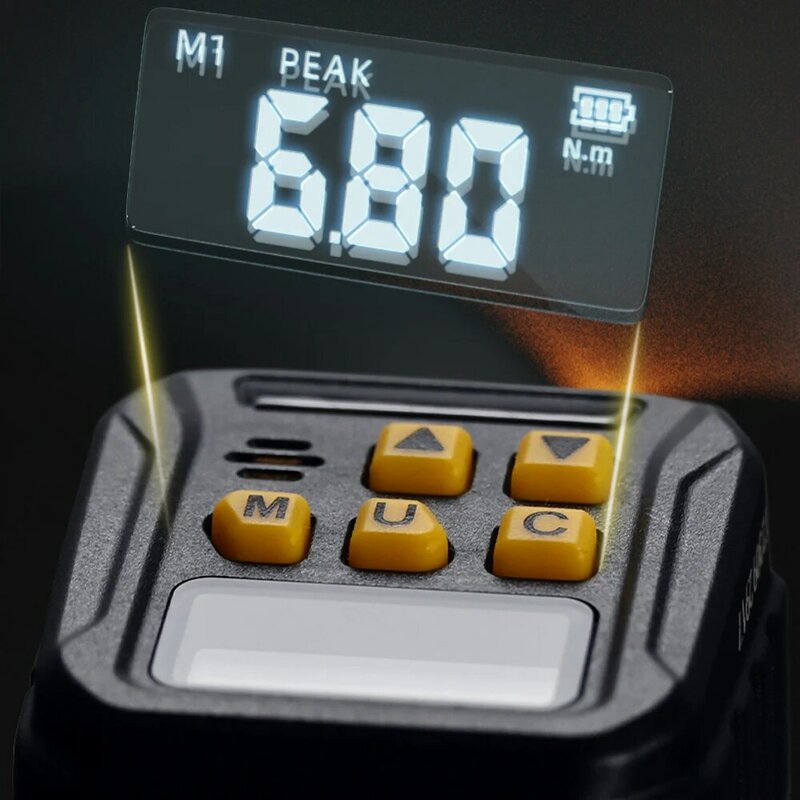 Adaptateur de couple numérique réglable, outil de clé de réparation de vélo, voiture, moto, électronique, 1/2 N.m, 1,5-340N.m