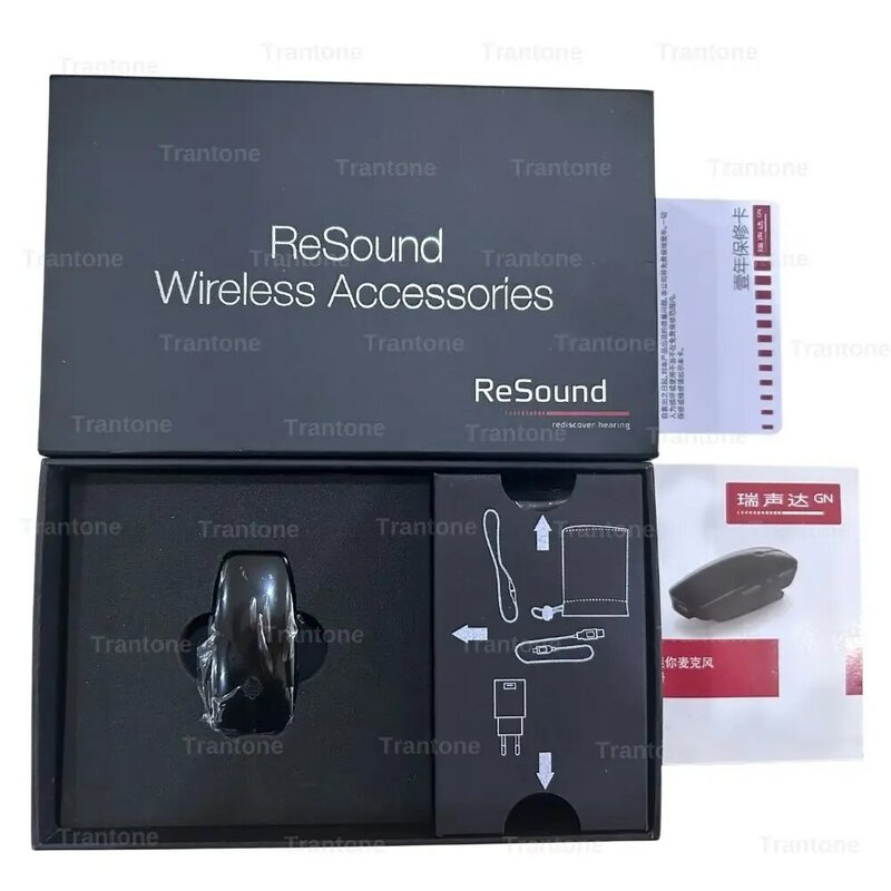 GN Resound Micro Mic-microfono per apparecchi acustici uno streamer vocale per apparecchi acustici compatibili wireless Resound (e Danalogic)