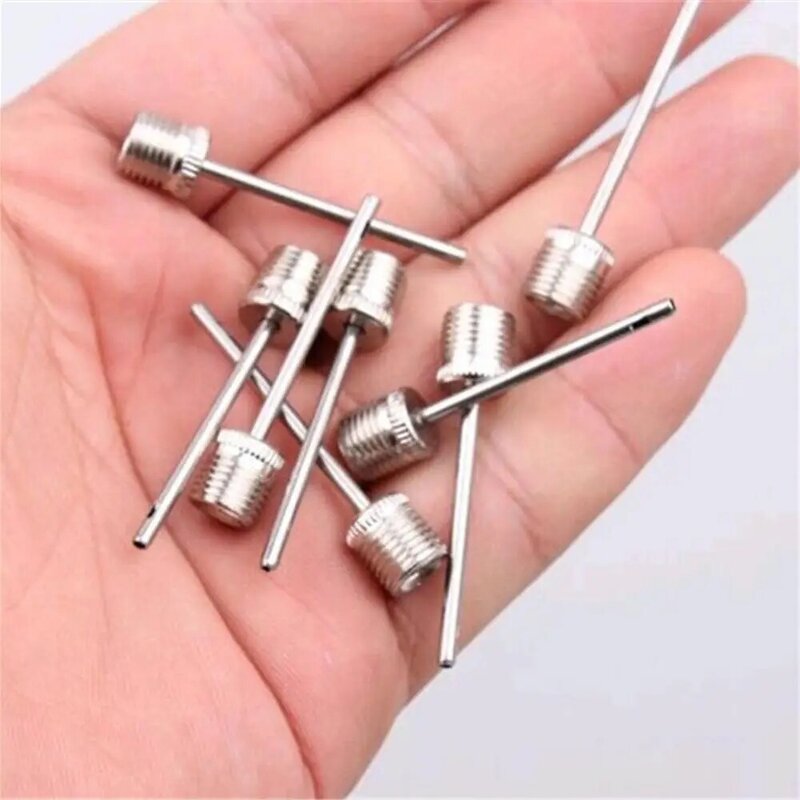 Inflator Metal 5Pcs US Type Ball Needles Pin For Basketball Soccer Football Basketball Accessories