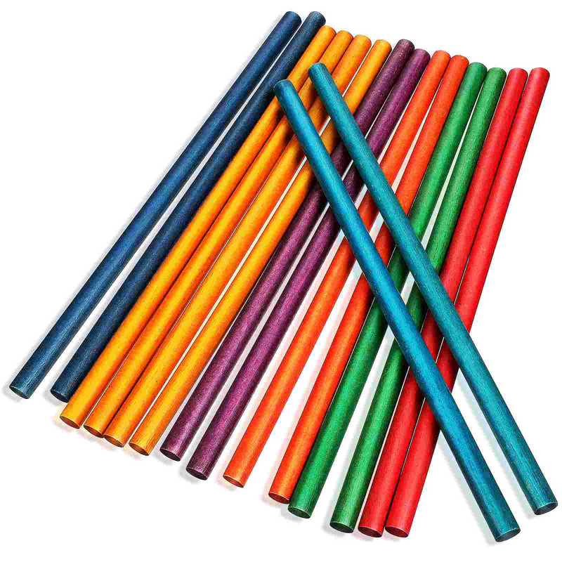 16 buah tongkat bulat anak-anak balita kelas alat musik mainan anak instrumen musik