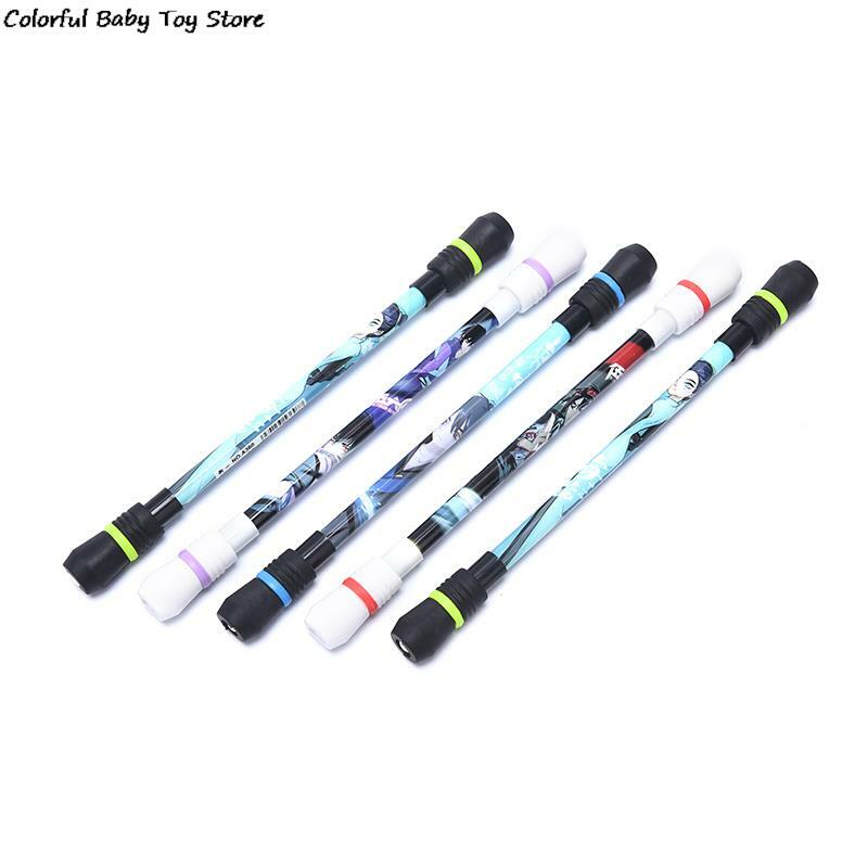 Creative Spinning Gel Pen 0.5mm Funny Rotating Pen Spinning Gaming Pens for Kids Students Writing Toys Kawaii Stationery Pen