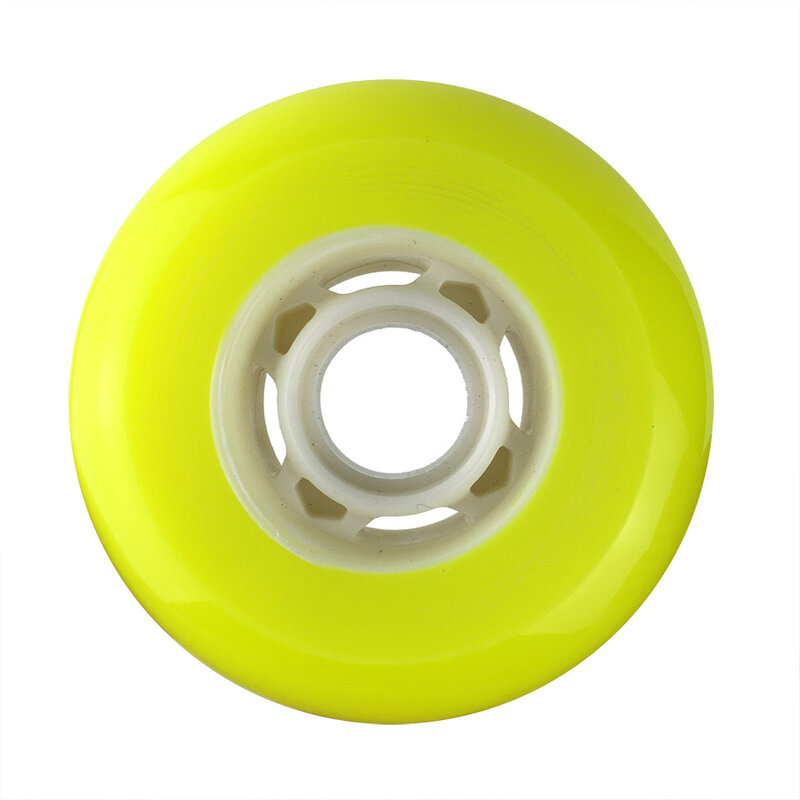 パワースライド-黄色のスイベルホイール72,76mm,f1/イエロー80mm,ブルーf0,slalomブレーキ,ローラースケート用タイヤ