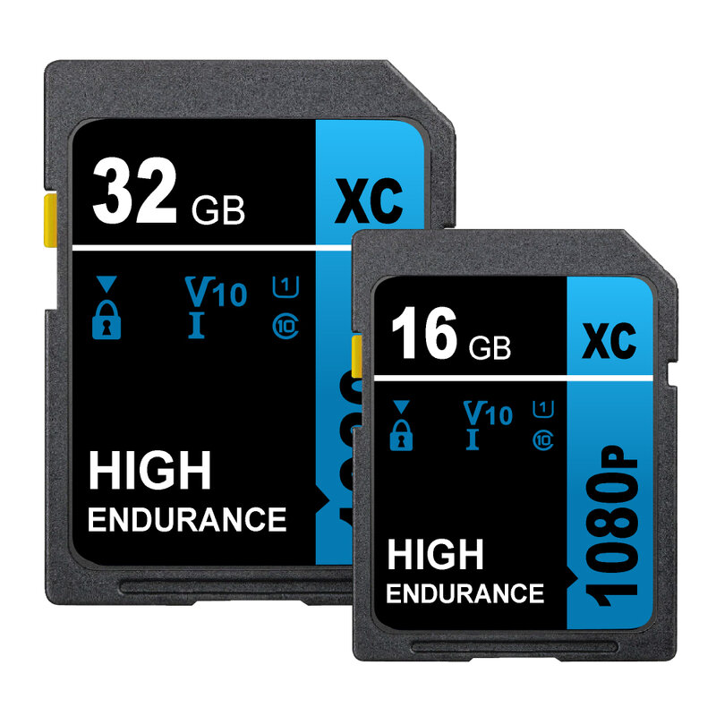 Tarjeta de memoria sd para cámara, tarjeta flash de 8gb, 16gb, 32gb, 64gb y 128gb, C10