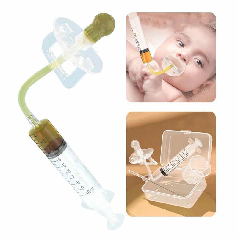 Silicone Newborns Measure Cup Squeeze Dropper Liquid Feeding Pacifier Baby Feeder Baby Medicine Dispenser Kids Feeding Utensils