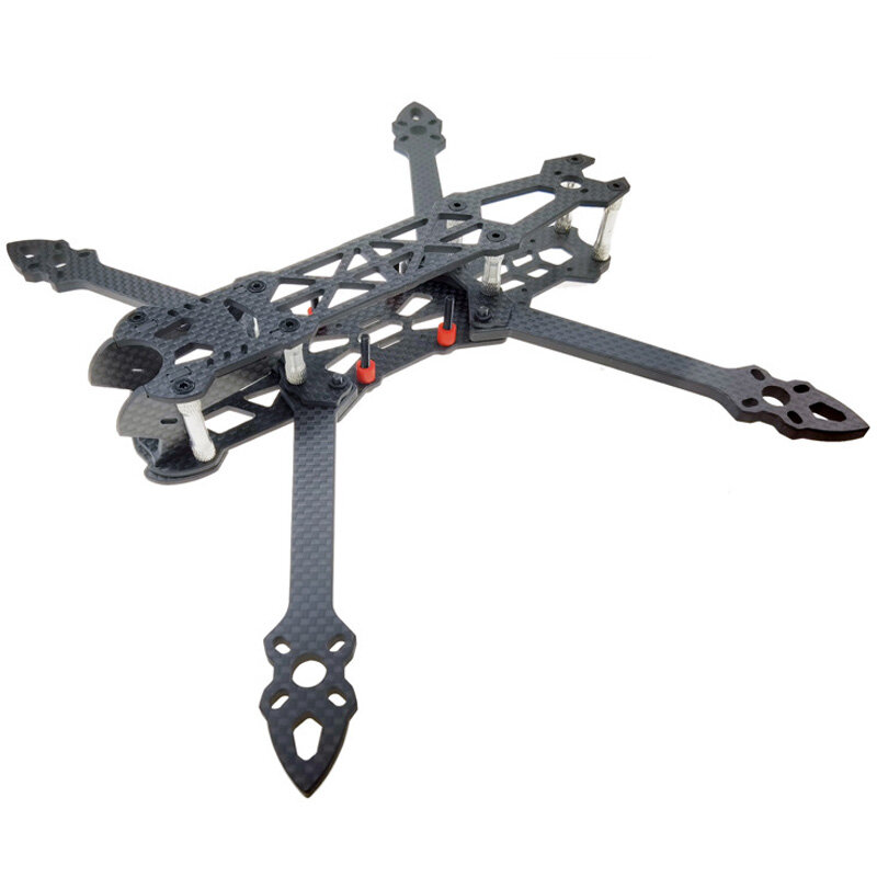 MARK4 Carbon FPV Frame Rack, DIY Corrida Freestyle Quadcopter, FPV Drone Peças, 225mm, 4 Eixo, 5"