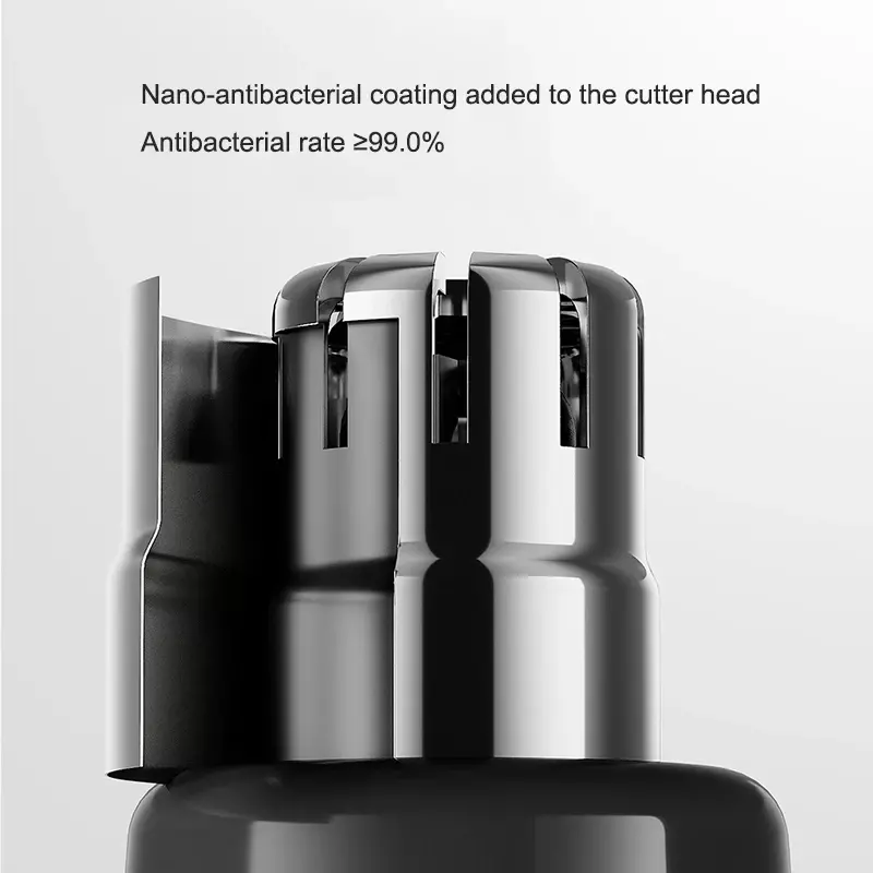 XIAOMI Mijia-recortador eléctrico de pelo de nariz portátil para hombres, recortador de cejas, recargable, sin dolor, novedad de 2023