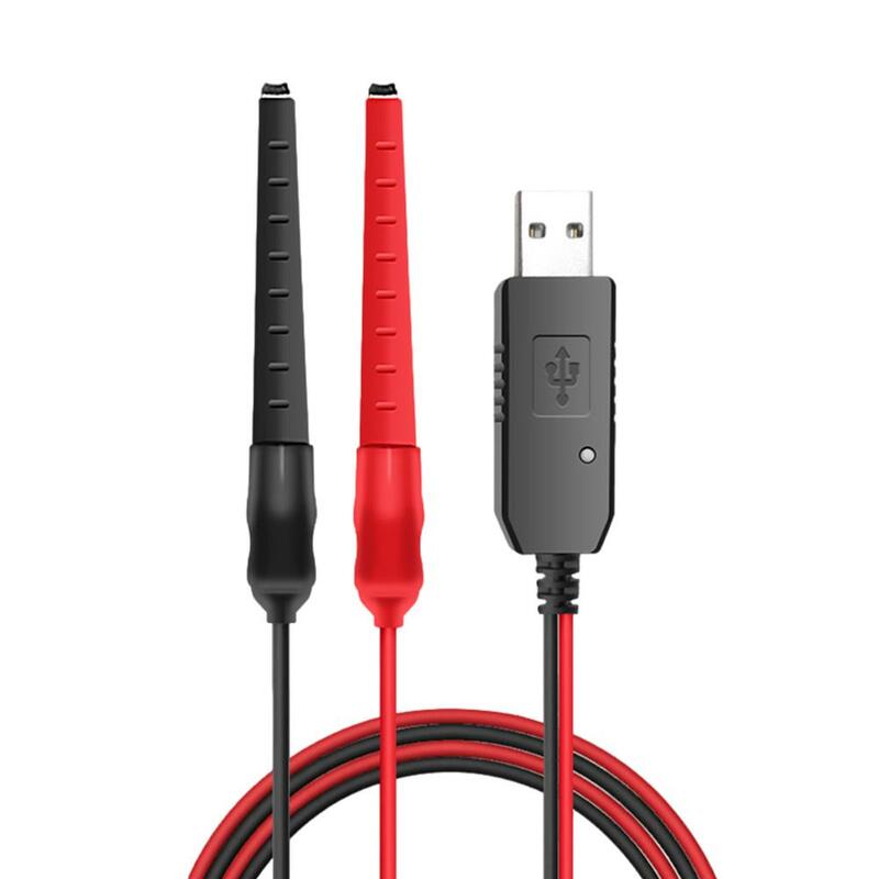 トランシーバー用USBインターホン充電器ケーブル,コネクタ,クリップ,充電デバイス,ユニバーサル,4.2v-8.4v