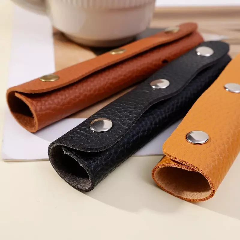 4Style Computer Bag Suitcase Grip Protective Mat Wrap Leather PU Anti-stroke Hand Shoulder Strap Pad Cover Bags Accessory