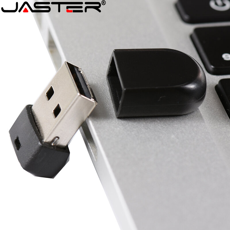 USB Flash Drive Super Mini Hitam Lucu 64MB Pena Tahan Air Pendrive 4GB 8GB 16GB 32GB Stik Memori Thumbdrive Hadiah Gantungan Kunci