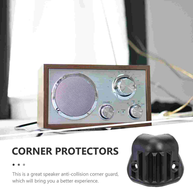 Protecteurs de Synchronisation du Son, Protecteurs d'Angle en Plastique pour Remplacement de Protection de Haut-Parleur Audio
