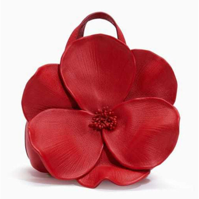 여성용 꽃잎 숄더 싱글 크로스바디 체인 핸드백, 캐주얼 고품질 메신저, 절묘한 여성 다목적 가방