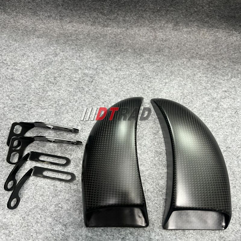 Motorcycle Carbon Ducts Air Cooling Brake For Ducati SuperSport 2017-19，Multistrada 1260 16-17，HYPERMOTARD 821 13-15  939 16-18，