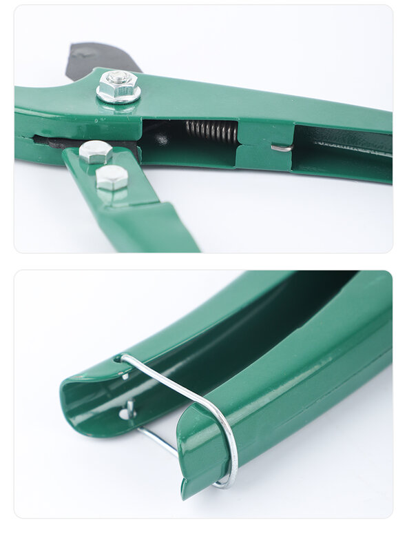 Gunting pemotong pipa Manual, pemotong Ratchet, selang tabung, pipa plastik, pemipaan, pemotong Manual, alat tangan, 32-42mm