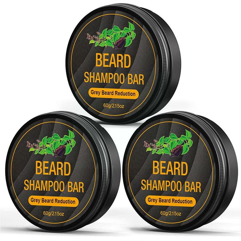 Beard Darkening Shampoo Bar Fallopia Gray Hair Coverage Soap Gray White Black To Remove Hair Darkening Shampoo Hair Bar N8U7