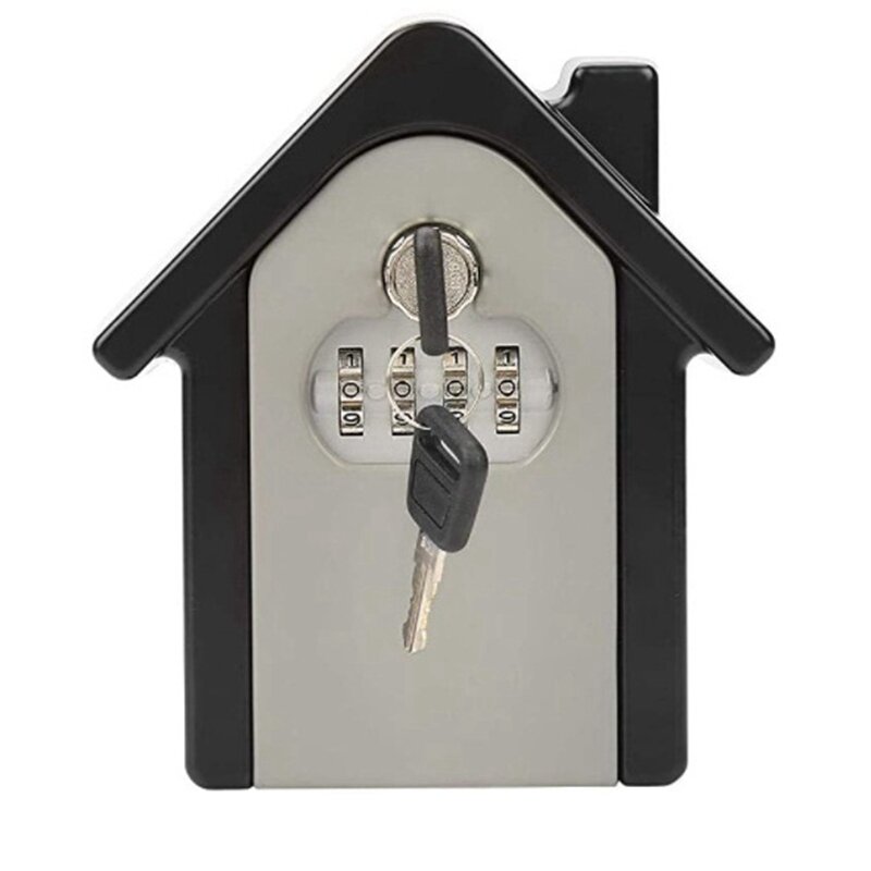 Aluminium legierung Doppel passwort Schlüssel box Wand safe