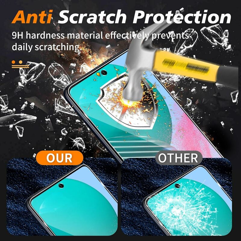 2/4Pcs Tempered Glass For Honor 90 Smart Screen Protector Glass Film