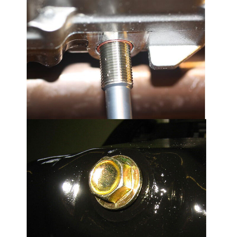 เครื่องมือพิเศษสำหรับซ่อมฟันเลื่อนของสกรูระบายน้ำมันในกระทะสำหรับรถยนต์