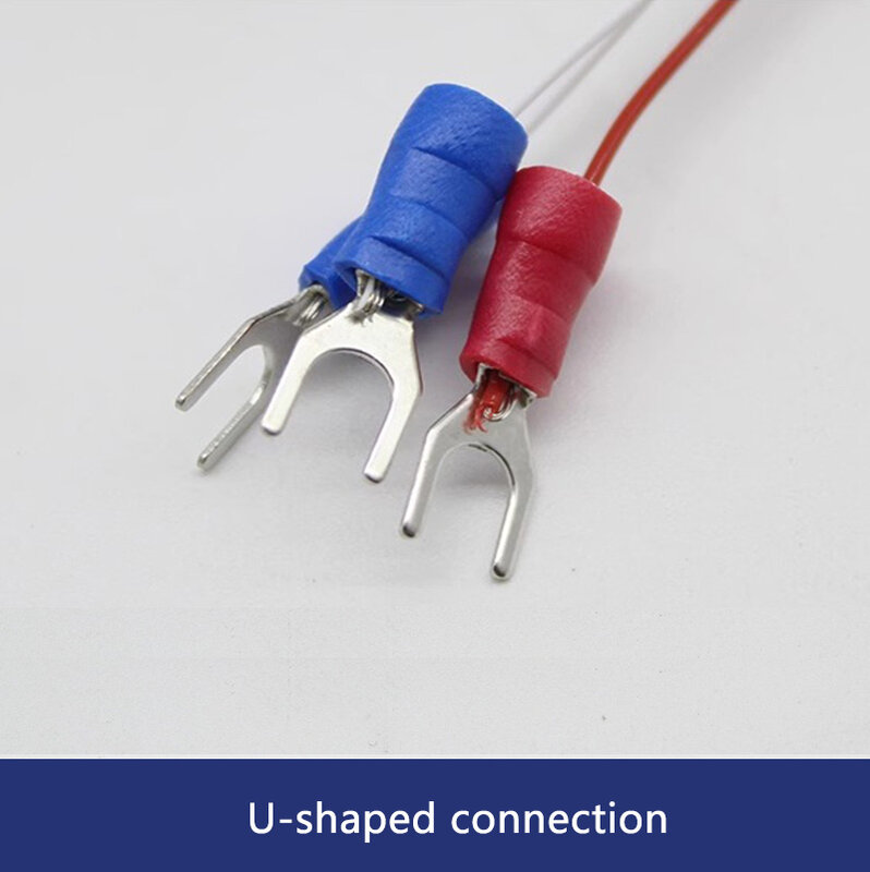 Sensor de temperatura pt100 impermeable tres cables pt1000 platino resistencia térmica cable de protección de alambre silicona