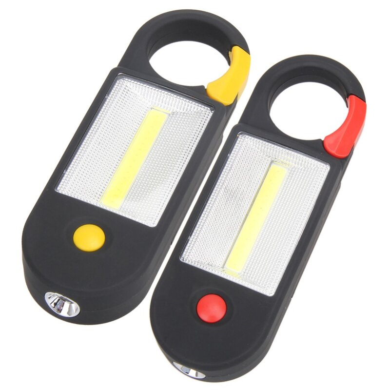 Mini Cầm Tay Lồng Đèn Lều Đèn LED Khẩn Cấp Đèn Chống Nước Móc Treo Đèn Pin Cho Cắm Trại 2 Chế Độ Sử Dụng