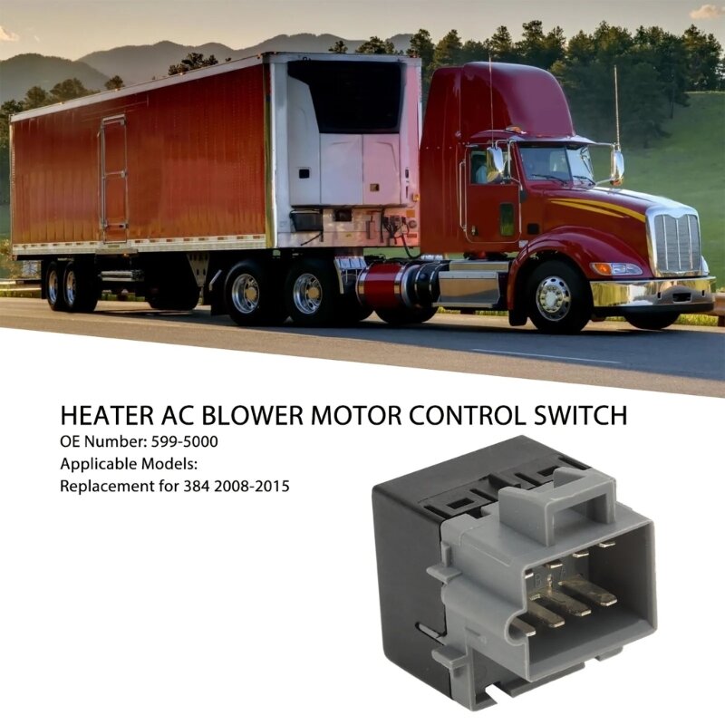 استبدال مفتاح التحكم في منفاخ HVAC 599-5000 لـ 384 2008-2015