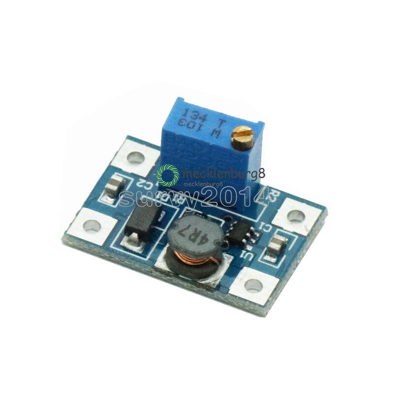 1PCS SX1308 DC-DC 2-24V 2-28V 2A Step Up Adjustable Power module Step Up Boost converter module For arduino Board