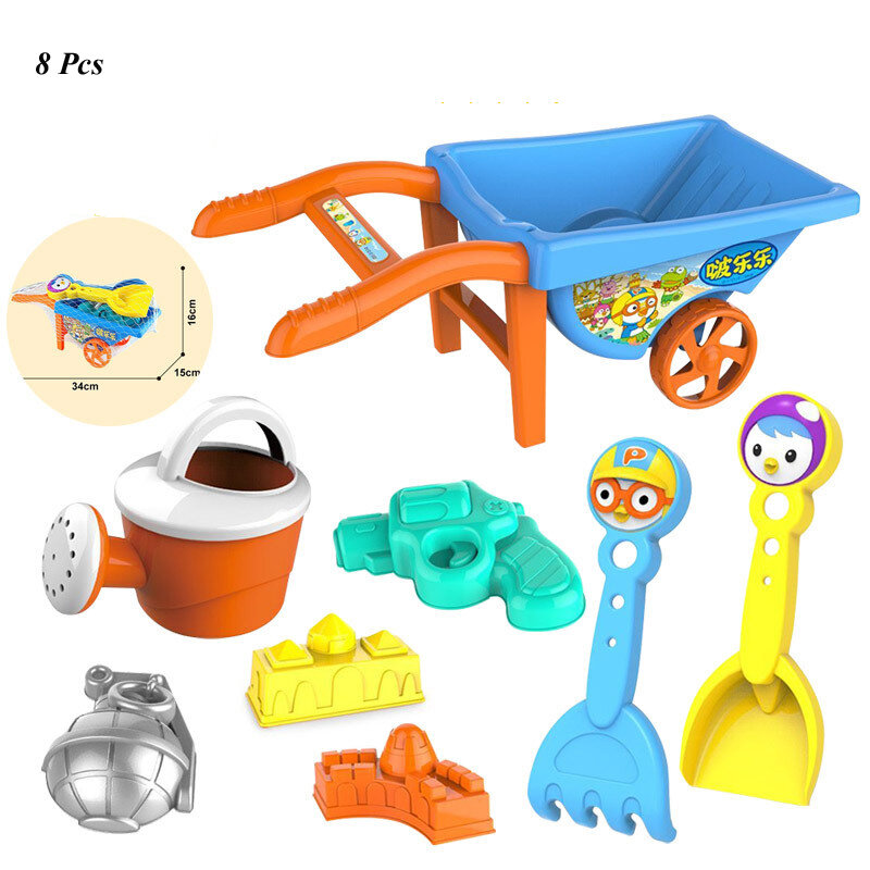 Ensemble de jouets de plage pour enfants, bac à sable d'été, outils de dragage de sable, jeu d'eau, jouets de neige