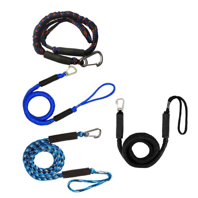 Bungee Dock Line for Boats with Loops 1.2M Mooring Rope Bungee Boat Dock Ties