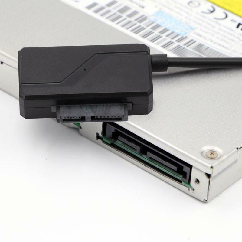 Optical Drive Cable Optical Drive Adapter Cable Support Hot Swap Plug And Play USB2.0 Conversion Cable For 6p7p Notebook