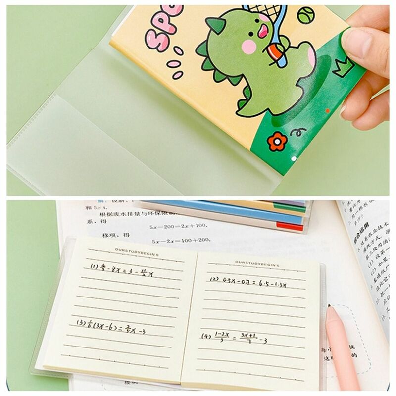 Książka z gumowym rękawem Mini Notebook z kreskówek A7 urocza Mini notatnik organizator z pamiętnikiem urocza Mini książka z królikiem