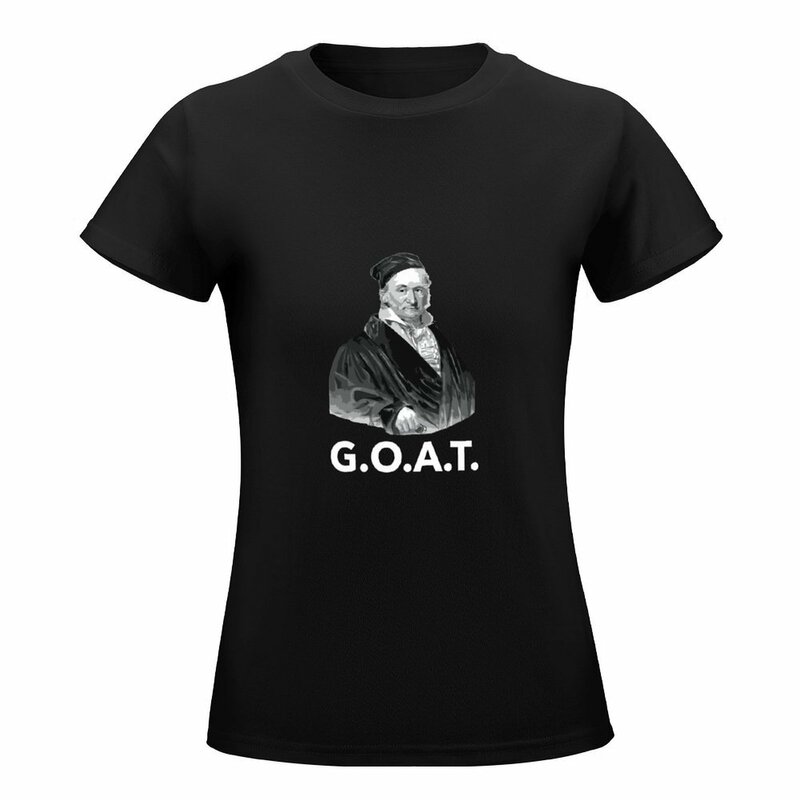 Gauss Greatest Mathematician Math And Science T-shirt female t-shirts for Women cotton
