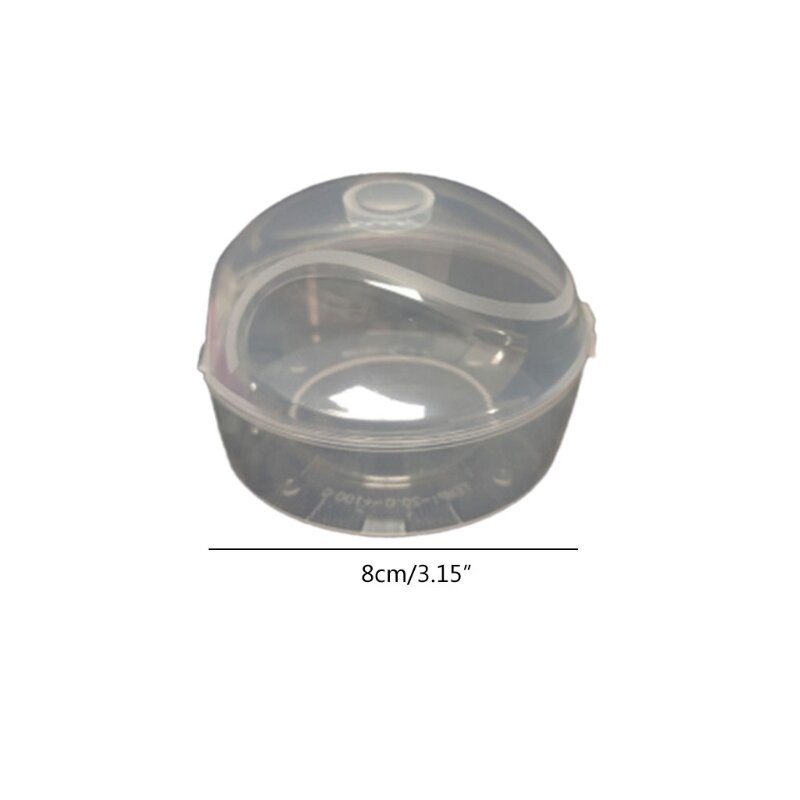 Boîte à sucette Portable, couvercle anti-poussière stockage d'anneau dentition pour étui, conteneur sucette, en