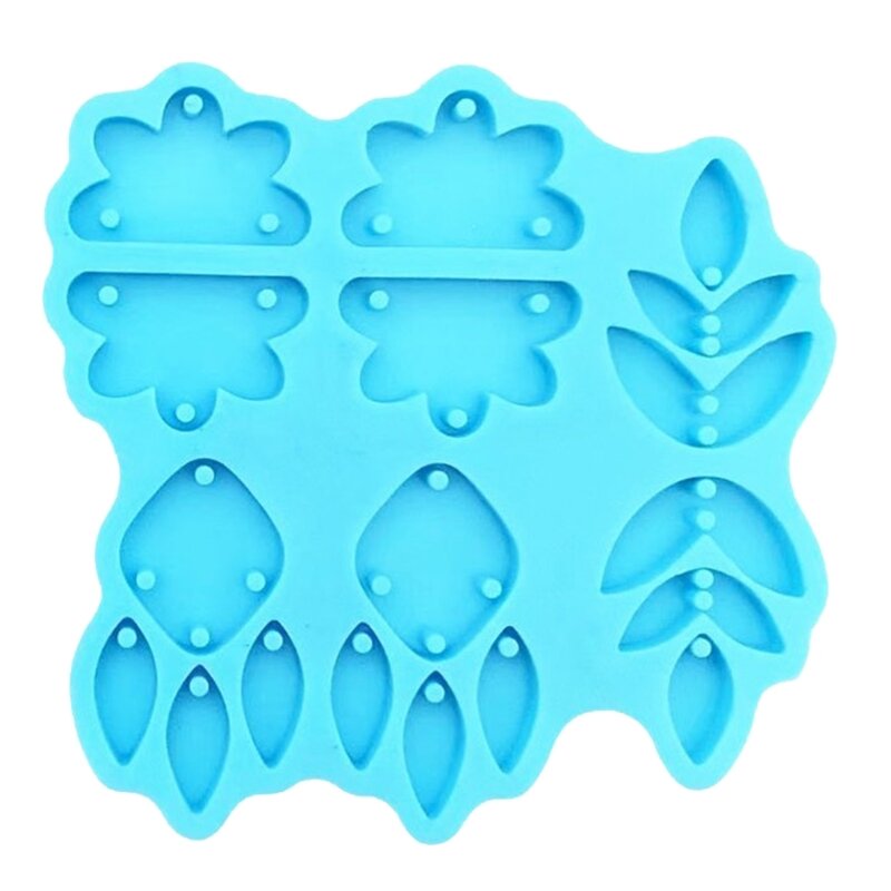 Geometry Resin Earring Jewelry Casting Mold Silicone Pendant Mold Diy Crafts Mold Jewelry Crafts Supplies for Women Dropship
