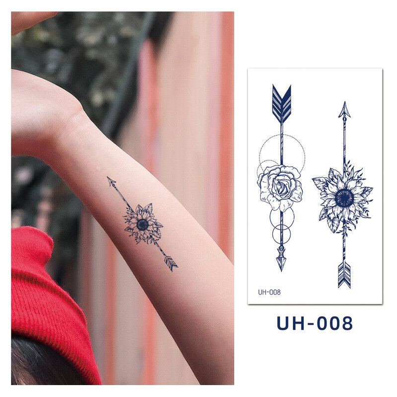 Impermeável Suco Tatuagem Adesivos, Pequeno Harajuku Fresco, Estoque do Fabricante de Novo, Popular na Coréia do Sul