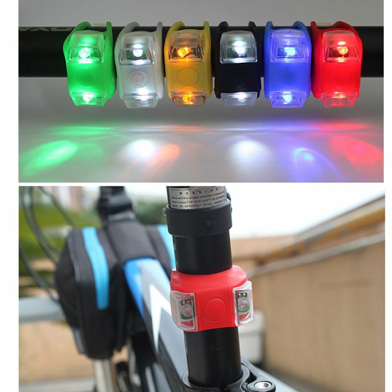Baby Stroller Night Alarm light Waterproof Silicone Caution lamp Outdoor remind