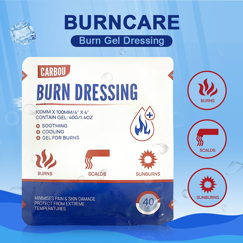 Burn Curativos Grande Kit De Primeiros Socorros, Burn Scald Acessórios, Export Emergency Kit