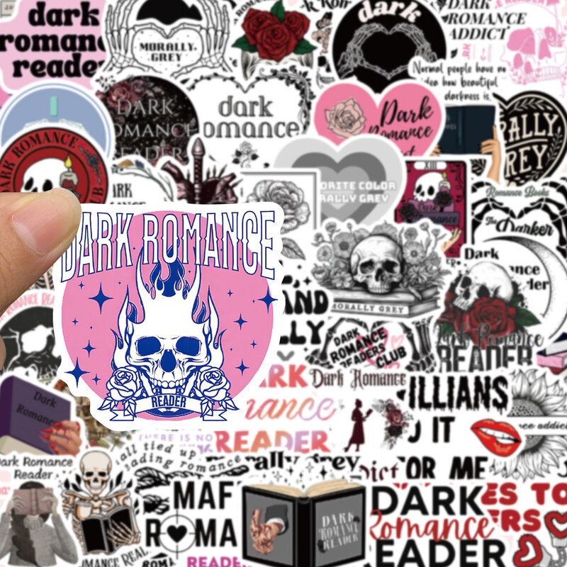 10/30/50 Stuks Donkere Romantiek Lezer Stickers Stickers Waterdichte Graffiti Skateboard Laptop Briefpapier Vinyl Sticker Speelgoed